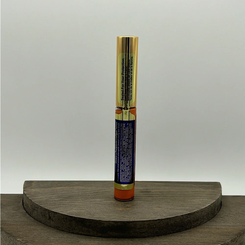 ShadowSense Lava Shimmer NEW Warm Tangerine Orange Cream to Powder Eyeshadow